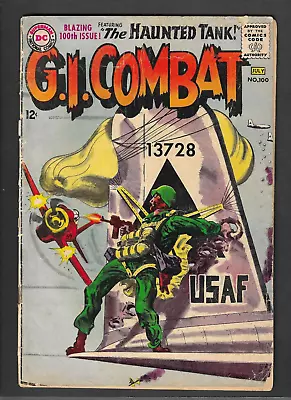G.I. Combat #100.......DC Comics 1963....Haunted Tank • $7.90