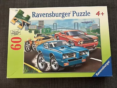 Ravensburger MUSCLE CARS 60 Piece Puzzle • $10