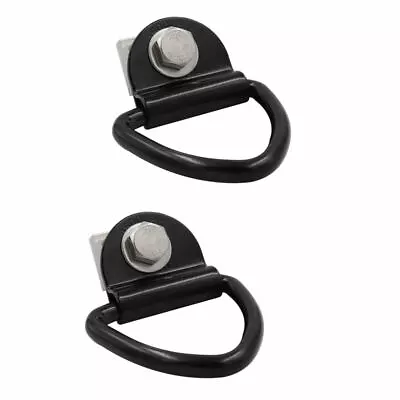 2PCS For Frontier Titan Tie Down Cleat Utili Track Cargo Hold Down Hook D Ring • $15.72