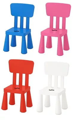 IKEA Mammut Kids Children's Plastic Chair Toddlers Furniture Indoor Outdoor Use • £29.99