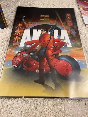 Akira Kaneda Vance Kelly 1/1 See Pictures Art 24x36 Mondo Yellow Gold • $125