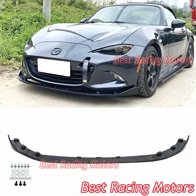 For 2016-2024 Mazda Miata MX-5 ND ND2 ND3 A Style Front Bumper Lip (Urethane) • $119.99