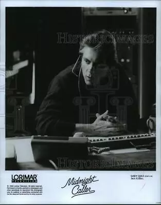 1989 Press Photo Gary Cole As DJ Jack Killian In  Midnight Caller  - Spp36407 • £19.29