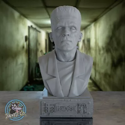 Frankenstein Bust  Monster 9.7  Custom Resin Model Kit DIY Paint Statue • $124.95