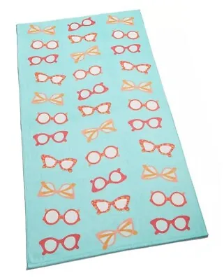 Martha Stewart Collection Sunglasses Cotton Beach Towel 38 X 68  T4103745 • $26.95