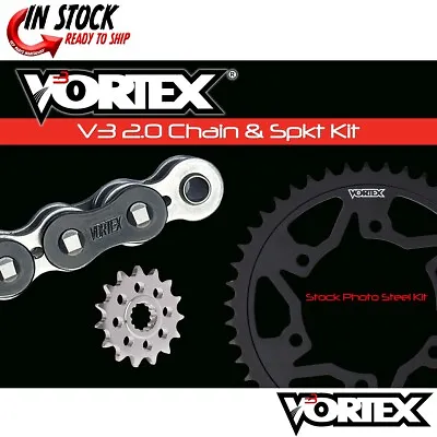 Honda CBR600RR 2007-2023 Vortex 520 Chain And Sprocket Kit 15-44 Tooth CK6343 • $161.46