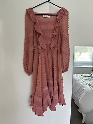 ZIMMERMANN Silk Dress Size 0 • $79