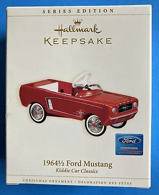 2006 Hallmark Keepsake Ornament 1964 1/2 Ford Mustang Kiddie Car Classics NIB • $11.99