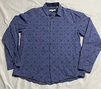 John Lennon English Laundry All-over Print Shirt Men’s Sz XL • $19