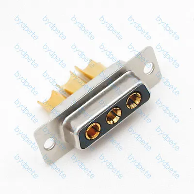 DB3 D-SUB Solder Female 3-Pin Connector Plug Power 30A High Current Serial Port • $10.45