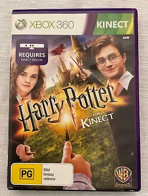 Harry Potter For Kinect Xbox 360 Video Game Complete W Manual Free Tracked Post • $18