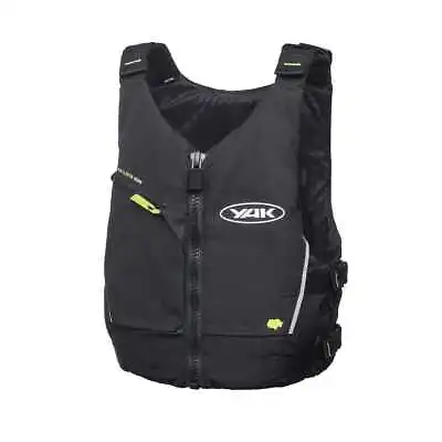 Yak Kallista 50N Buoyancy Aid Black Kayak Canoe Dinghy SUP Paddleboard PFD • £44.95