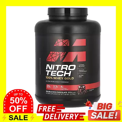 Muscle&tech Nitro Tech Whey Protein Milk Chocolate 4 Lbs • $45.99