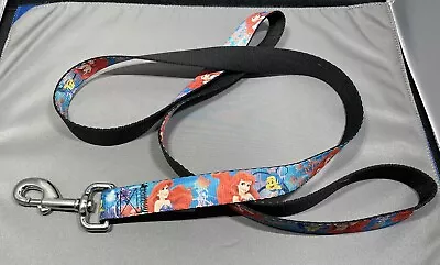 Buckle Down Disney The LITTLE MERMAID Ariel 1  Wide 6 Foot Long Dog Leash • $6.99