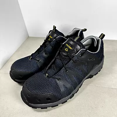 Wolverine Amherst Composite Safety Toe Work Sneaker Boots Navy Black Men's 12EW • $22.25