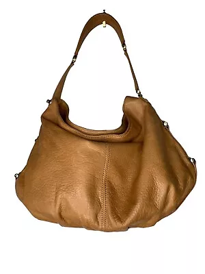 Liz Claiborne Hobo VTG Womens Leather Purse Shoulder Bucket Handbag Satchel Tote • $29.04