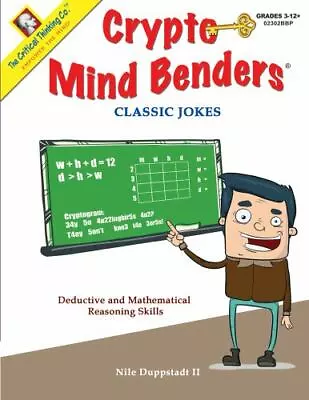 Crypto Mind Benders Ser.: Crypto Mind Benders Classic Jokes : Deductive And... • $5