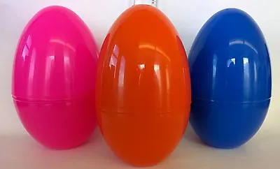 Large Plastic Easter/party/gift Surprise Egg Jell Plastics • £2.82