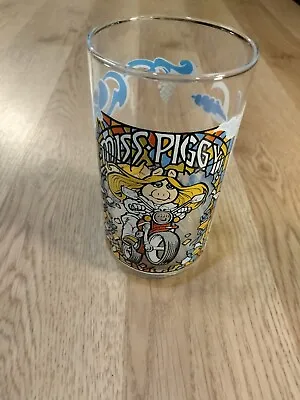 Vintage 1981 Miss Piggy The Great Muppet Caper Collectors Glass Cup McDonald’s • $9