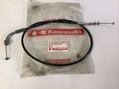 Kawasaki Z750 E1 1980 Z750 L1 1981  Genuine Nos Throttle  Cable 54012-1082 • £35