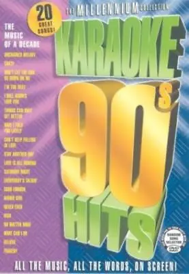 Karaoke 90s Hits DVD (1999) • £2.35