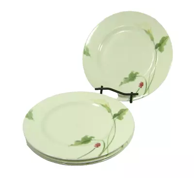 4 Mikasa Optima Salad Plates Classic Calla Large Super Strong China Y4109  8.25  • $36.95