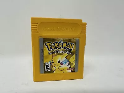 $69.99 • Buy Pokemon Yellow (Nintendo Game Boy, 1998) Authentic - Tested Works And Saves