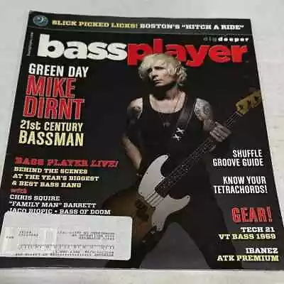 Bass Player Magazine - Mike Dirnt Of Green Day - January 2013 • $8