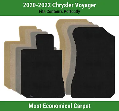 Lloyd Velourtex Front Row Carpet Mats For 2020-2022 Chrysler Voyager  • $93.99