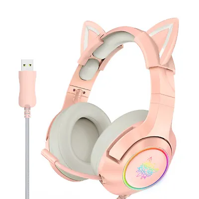 $57.52 • Buy ONIKUMA K9 USB Wired Gaming Headset 7.1 Surround Sound  Ears Headphones O2U3