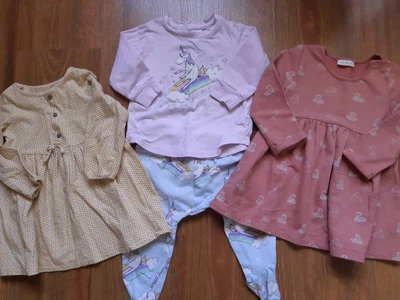 $14.99 • Buy Toddler Girls Peter Alexander Pj's Next Baby L/s Dresses Ec Winter Leggings Used