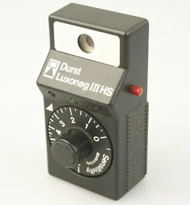 Durst LUXONEG III HS Exposure Meter For Enlarging Darkroom - Working New Battery • £29.99