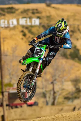 Ryan Villopoto Motorcycle Cross Country Racer Wall Art Home Decor - POSTER 20x30 • $23.99