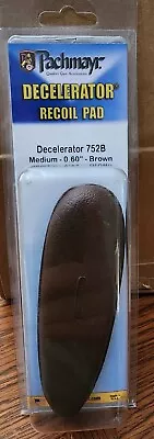 Pachmayr Decelerator Recoil Pad 752B Brown Medium .60  Thick • $49.95