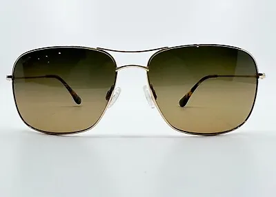 Maui Jim Cliff House MJ247-16 Gold Bronze Polarized Sunglasses 59-15-120 5873 • $79.99
