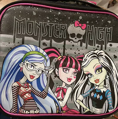 New Without Tags Monster High Insulated Lunch Bag/box -School Lunch Box • $15