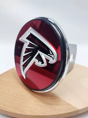  Atlanta Falcons Laser Cut Metal Trailer Hitch Cover - Truck Hitch Cover - NFL  • $33.85