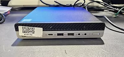 HP EliteDesk 800 G3 Mini PC / I5-7500T @ 2.70GHz / 8GB / 128GB SSD / W10 • $45.55