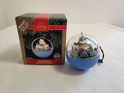 Continental Express Hallmark Ornament 1992 Magic Light Motion Artists' Favorites • $22.99