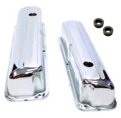 Chrome Steel Valve Covers - Fits Ford (352-390-428) 1958-1976 • $56.95