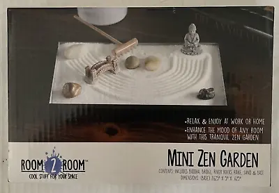 Zen Garden Traditional Meditative Garden Mini Home Office 7 X5”  Room 2 Room • $15.99