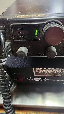 Vertex Standard GX1500V VHF 25 Watt Mobile Radio W/ Palm Mic/pr-7b Power Supply • $89