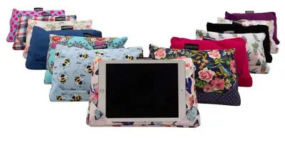 Coz-e-Reader Tablet Pillow Stand E-Reader Holder IPad Cushion Pink SK132 AA 08 • £19.99