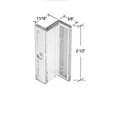 Clear Plastic  Z  Shaped Shower Door Pull Handle • $18.20