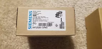 Siemens Contactor - 3RT2026-1AP60 - 25 A 11 KW / 400 V 3-pole 220 V AC • $140