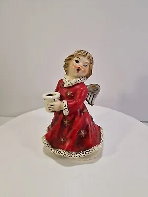 Vintage Goebel Angel Silent Night Music Box 1966 West Germany HX328 As Is!  A1 • $15