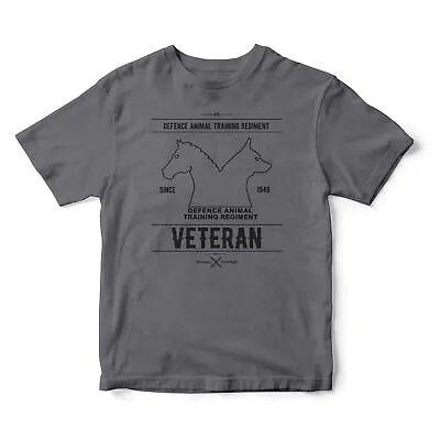 P.I.G HM British Armed Defence Animal Training Regiment Veteran *012* T-shirt • $25.26