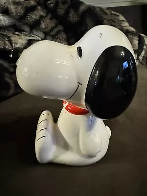 1966 Vintage Snoopy Dog Charlie Brown Toy Coin Bank • $12