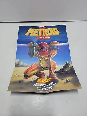 Metroid II Return Samus Nintendo Game Boy Poster 12  • $15