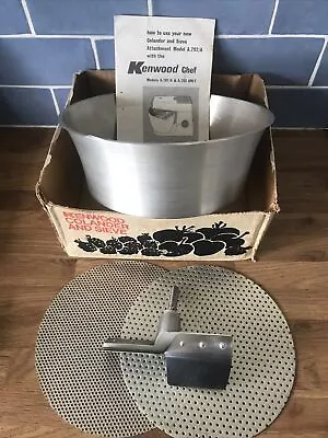 Kenwood Chef Colander And Sieve Attachment A792A To Fit A701A & A702 • £29.95